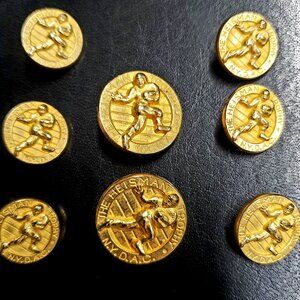 Heisman Trophy Blazer Button Set